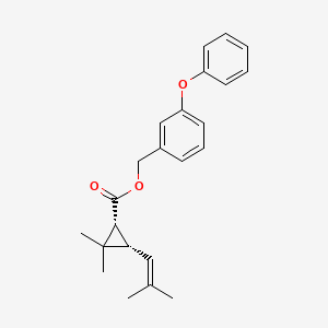 B1213243 d-cis-Phenothrin CAS No. 51186-87-9