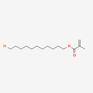 molecular formula C15H27BrO2 B1213263 11-Bromoundecyl methacrylate CAS No. 33795-49-2