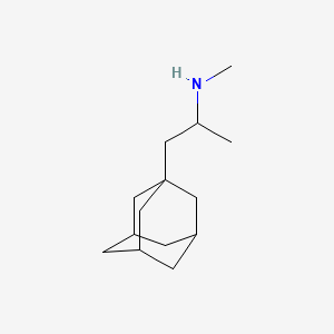 B1213268 2-Methylamino-1-(adamant-1'-yl)propane CAS No. 56558-34-0