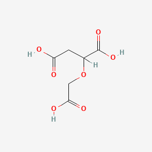 molecular formula C6H8O7 B1213273 (羧甲氧基)琥珀酸 CAS No. 38945-27-6