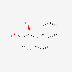 B1213281 (3S,4S)-3,4-dihydrophenanthrene-3,4-diol CAS No. 569-20-0