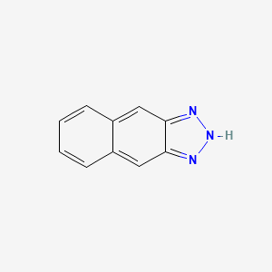 molecular formula C10H7N3 B1213296 1H-Naphtho(2,3-d)triazole CAS No. 269-12-5