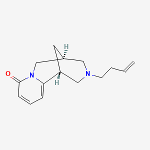 molecular formula C15H20N2O B1213302 Rhombifoline CAS No. 529-78-2