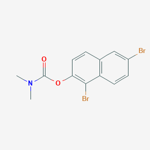 1,6-dibromonaphthalen-2-yl N,N-dimethylcarbamate