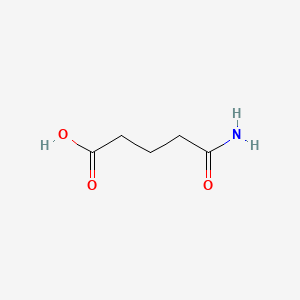 molecular formula C5H9NO3 B1213335 戊二酸 CAS No. 25335-74-4