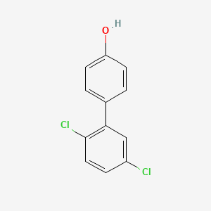 molecular formula C12H8Cl2O B1213397 2,5-Dichloro-4'-biphenylol CAS No. 53905-28-5