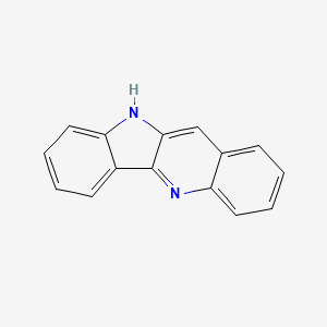 molecular formula C15H10N2 B1213401 Quindoline CAS No. 243-58-3