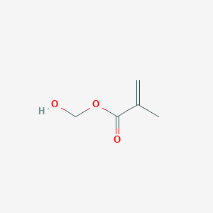 molecular formula C5H8O3 B1213403 Hydroxymethylmethacrylate CAS No. 21982-30-9