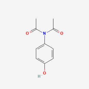 molecular formula C10H11NO3 B1213406 n-Acetyl-n-(4-hydroxyphenyl)acetamide CAS No. 7403-76-1