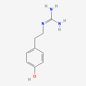 B1213414 N-Guanyltyramine CAS No. 60-20-8