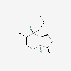 molecular formula C15H24 B1213442 Tamariscene 
