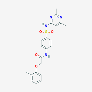 N-{4-[(2,6-dimethylpyrimidin-4-yl)sulfamoyl]phenyl}-2-(2-methylphenoxy)acetamide