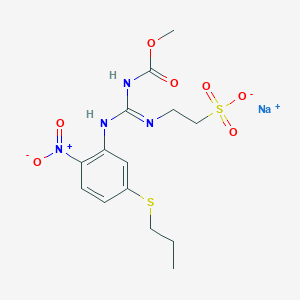 molecular formula C14H19N4NaO7S2 B121346 Netobimin Sodium Salt CAS No. 88254-99-3