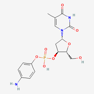molecular formula C16H20N3O8P B1213469 Maptmp CAS No. 24960-61-0