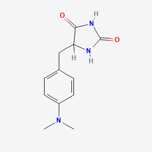 5-(4-Dimethylaminobenzyl)imidazolidine-2,4-dione