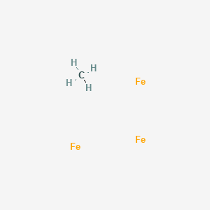B1213474 Iron carbide (Fe3C) CAS No. 12011-67-5