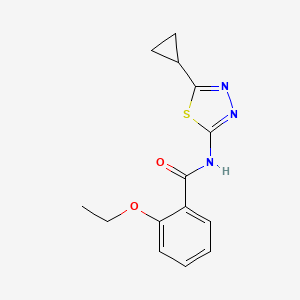 N-(5-cyclopropyl-1,3,4-thiadiazol-2-yl)-2-ethoxybenzamide