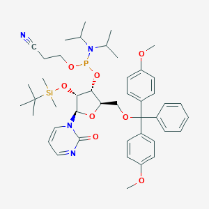 molecular formula C45H61N4O8PSi B121349 Zebularine CEP CAS No. 155831-90-6