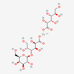 molecular formula C18H32CaO19 B1213495 Glubionate calcium CAS No. 97635-31-9
