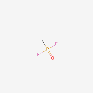 molecular formula CH3F2OP B1213503 Methylphosphonic difluoride CAS No. 676-99-3