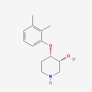 molecular formula C13H19NO2 B1213508 Ifoxetine CAS No. 66208-11-5