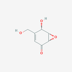 molecular formula C7H8O4 B1213526 Parasitenone 