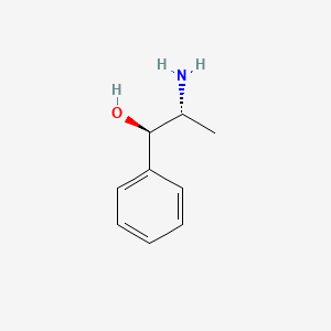 molecular formula C9H13NO B1213554 Norpseudoephedrine CAS No. 37577-07-4