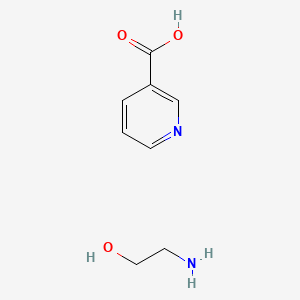 Nicotinic acid monoethanolamine salt