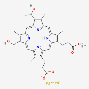 Palladium hematoporphyrin