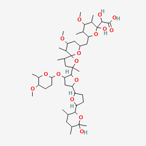 molecular formula C46H78O16 B1213569 Antibiotic 6016 CAS No. 69421-39-2