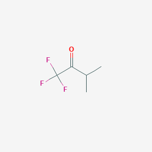 molecular formula C5H7F3O B1213580 1,1,1-Trifluoro-3-methylbutan-2-one CAS No. 382-03-6