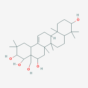 molecular formula C30H50O5 B1213584 Barringtogenol C CAS No. 107204-06-8