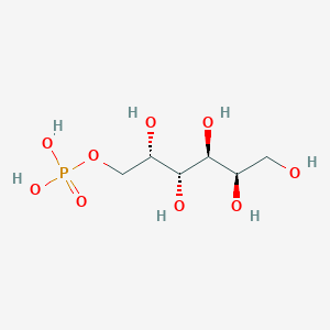 molecular formula C6H15O9P B1213587 Galactitol 1-phosphate CAS No. 15664-55-8