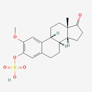 molecular formula C19H24O6S B1213589 2-Methoxyestrone 3-sulfate 