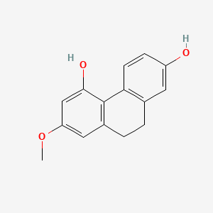 molecular formula C15H14O3 B1213595 路西蒽啶 CAS No. 87530-30-1