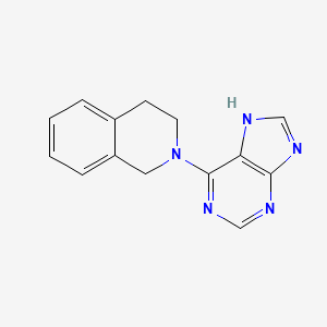 2-(7H-purin-6-yl)-1,2,3,4-tetrahydroisoquinoline