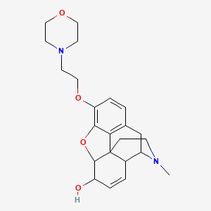 molecular formula C23H30N2O4 B1213606 Ethnine 