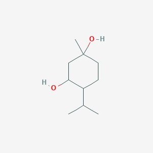 molecular formula C10H20O2 B1213607 p-Menthane-1,3-diol CAS No. 1612-98-2