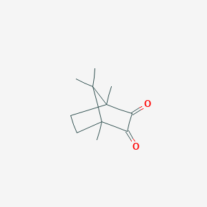 molecular formula C11H16O2 B12136173 1,4,7,7-Tetramethylbicyclo[2.2.1]heptane-2,3-dione 