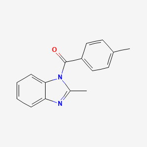 2-methyl-1-(4-methylbenzoyl)-1H-1,3-benzodiazole