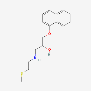 molecular formula C16H21NO2S B1213625 Nsmmep CAS No. 75790-55-5