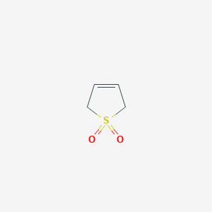 molecular formula C4H6O2S B121364 3-磺烯 CAS No. 77-79-2