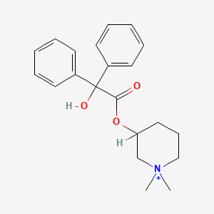 B1213660 Mepenzolate CAS No. 25990-43-6
