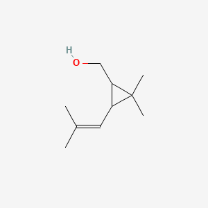 molecular formula C10H18O B1213662 Chrysanthemol CAS No. 5617-92-5