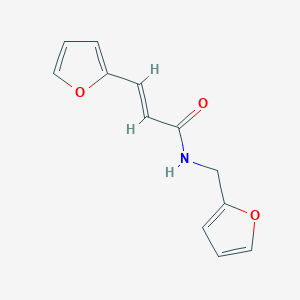 (2E)-3-(furan-2-yl)-N-(furan-2-ylmethyl)prop-2-enamide