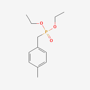 molecular formula C12H19O3P B1213668 Diethyl 4-methylbenzylphosphonate CAS No. 3762-25-2