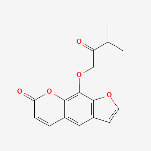 molecular formula C16H14O5 B12136689 Pabularinone CAS No. 4889-31-0