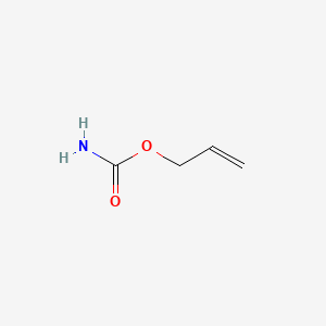 molecular formula C4H7NO2 B1213672 烯丙基氨基甲酸酯 CAS No. 2114-11-6
