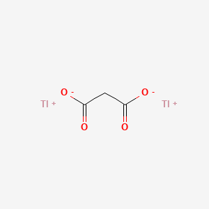 molecular formula Tl(C3H3O4)<br>C3H2O4Tl2 B1213675 Dithallium malonate CAS No. 2757-18-8