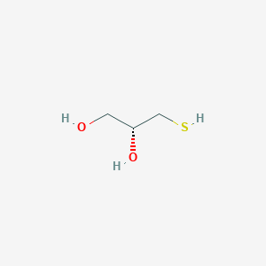 molecular formula C3H8O2S B1213770 (2R)-3-巯基丙烷-1,2-二醇 CAS No. 16495-21-9